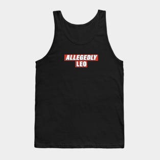 Allegedly Leo Tank Top